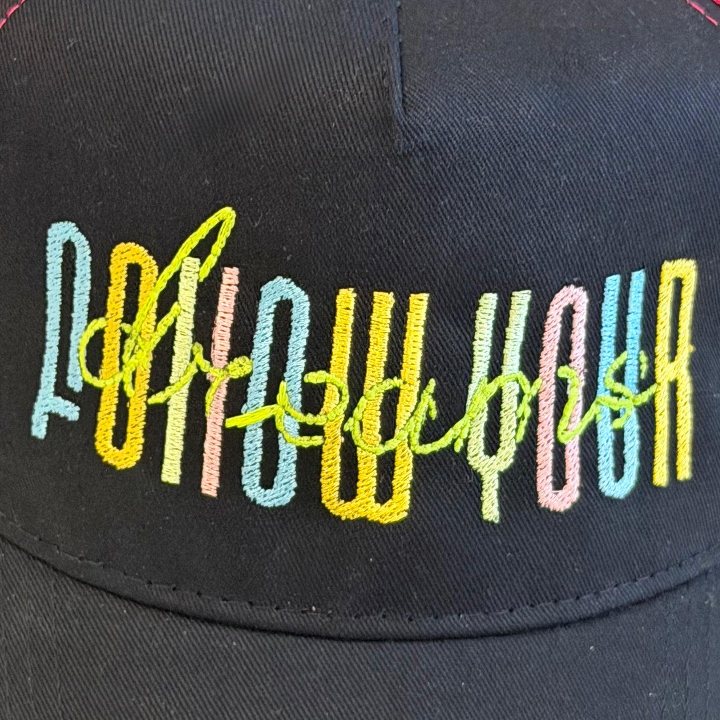 Cap black/pink "follow your dreams"