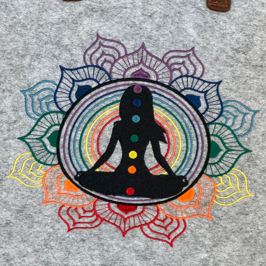 Filz Shopper "Chakra"