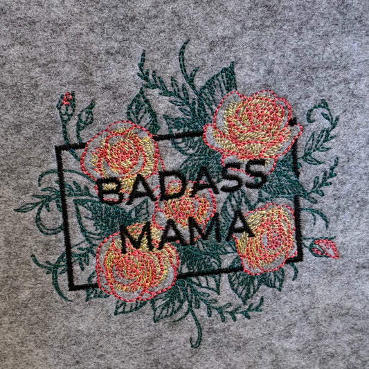 Mehrzwecktäschchen "Badass Mama"