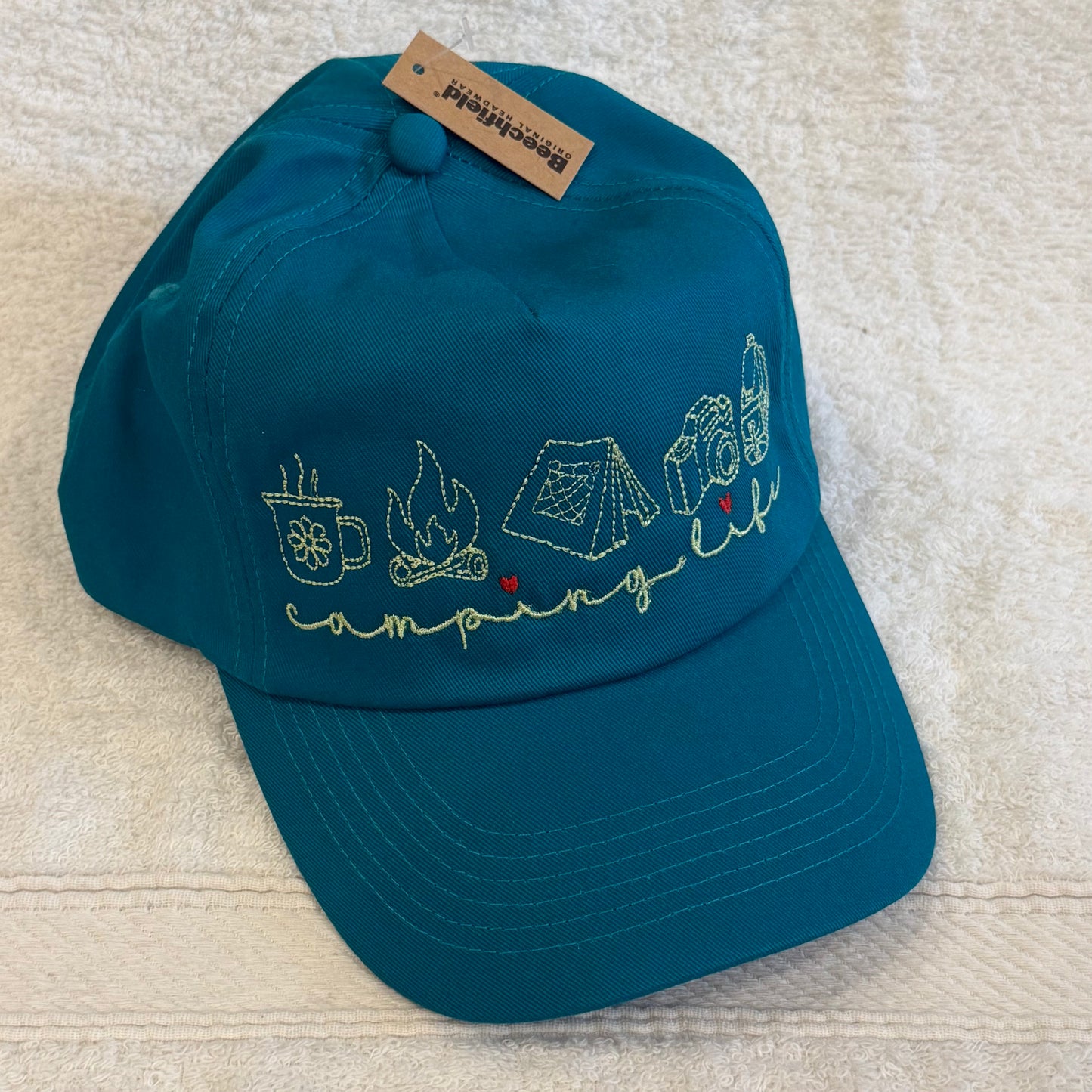 Cap petrol "camping life"