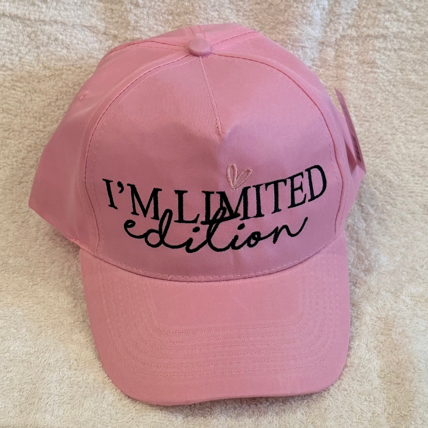 Cap pink "I´m limited edition"
