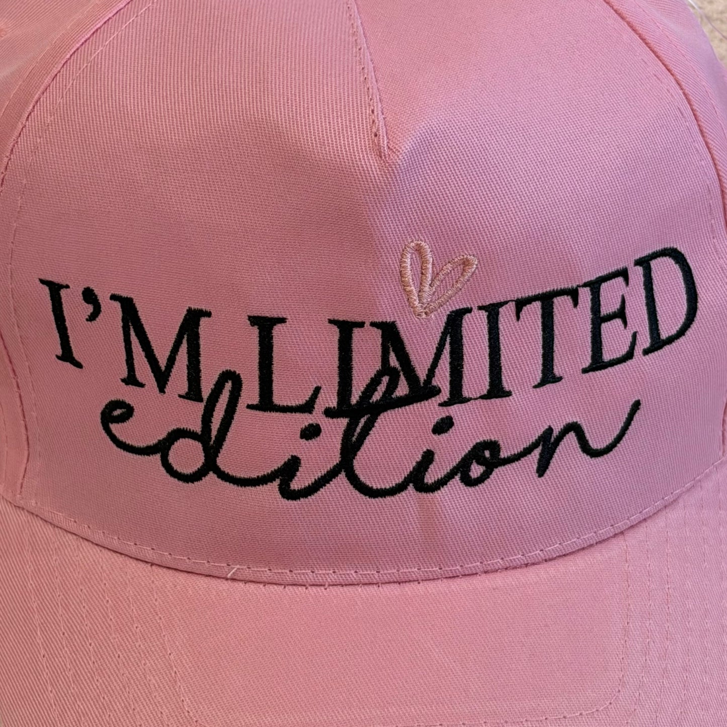Cap pink "I´m limited edition"