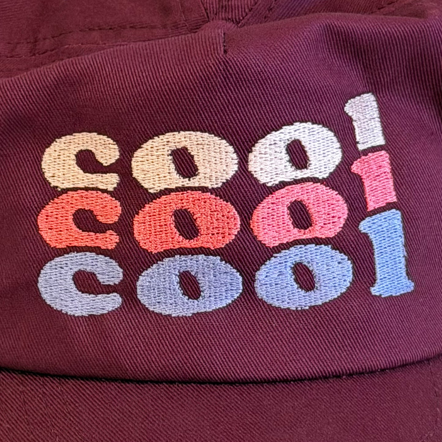 Kappe "Cool Stacked" burgundy