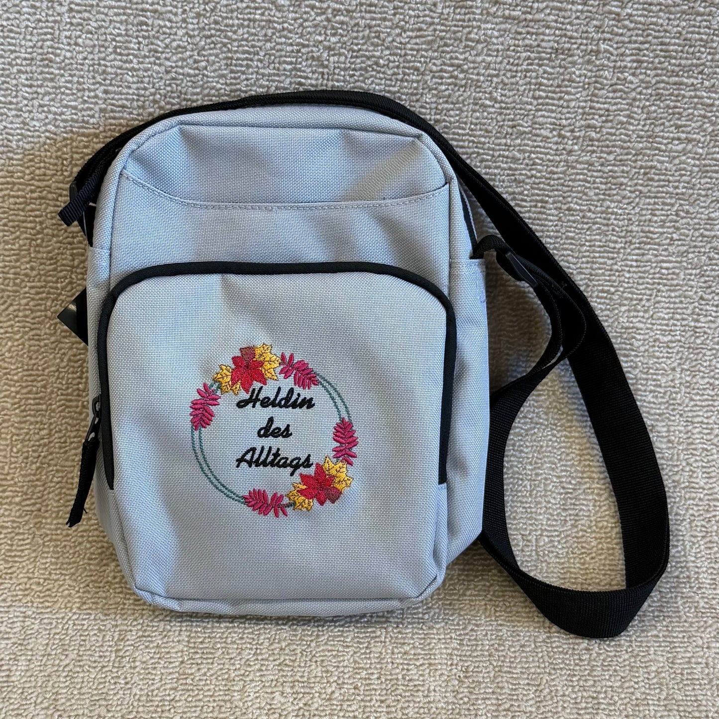 Umhängetasche "Heldin des Alltags"