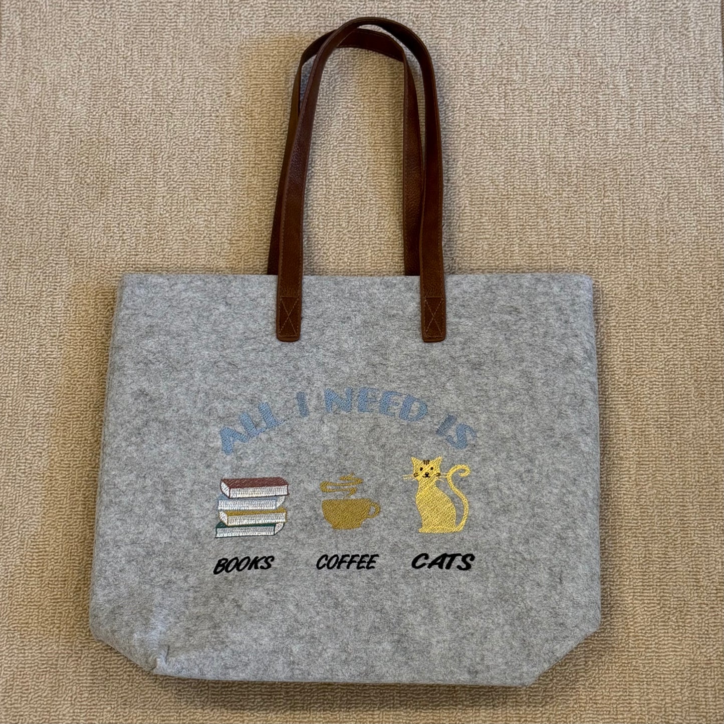 Filz Shopper "All I Need"