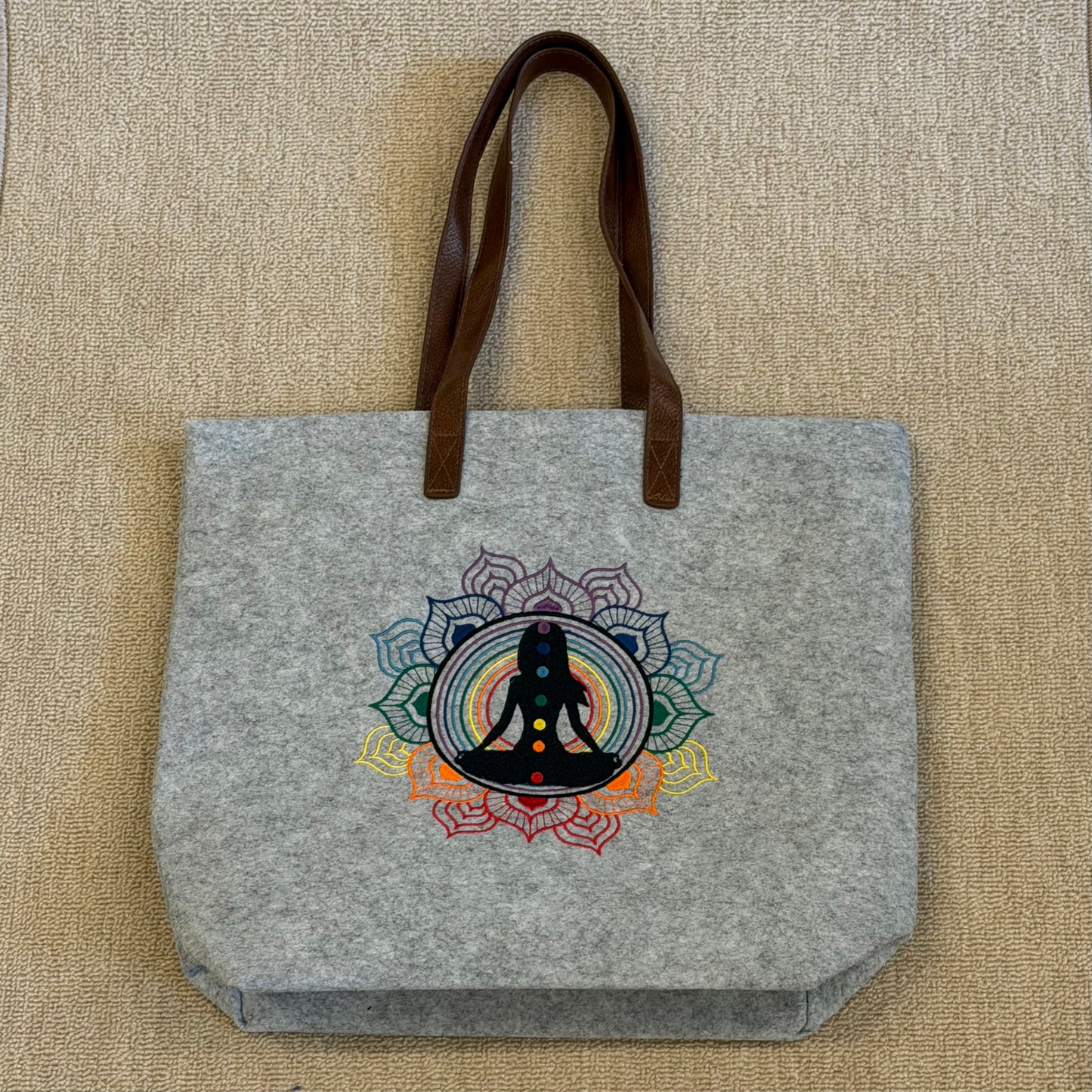 Filz Shopper "Chakra"